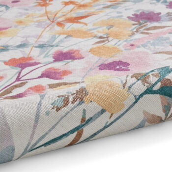 Žltý prateľný behúň 61x170 cm Country Floral – Catherine Lansfield - Image 4