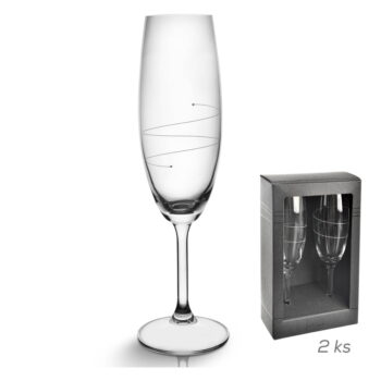 Poháre na sekt v súprave 2 ks 220 ml – Orion - Image 3