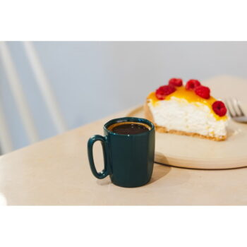 Tmavozelené kameninové hrnčeky v súprave 2 ks na espresso 80 ml Fuori – Vialli Design – Obrázok 3