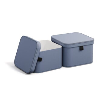 Kartónové úložné boxy s vekom v súprave 2 ks Ludvig – Bigso Box of Sweden - Image 10