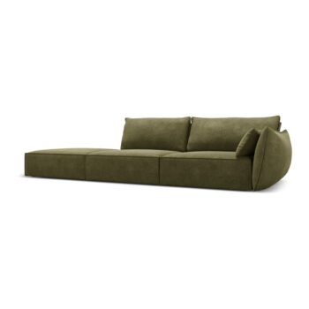 Zelená leňoška (pravý roh) Vanda – Mazzini Sofas - Image 2
