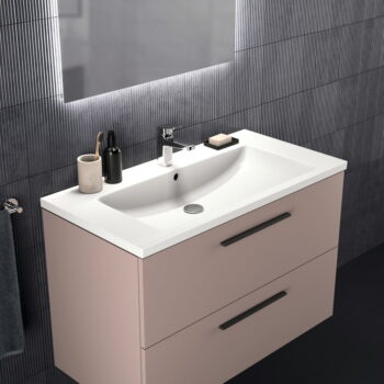 Sivobéžová závesná skrinka pod umývadlo 100x63 cm i.Life B – Ideal Standard - Image 10