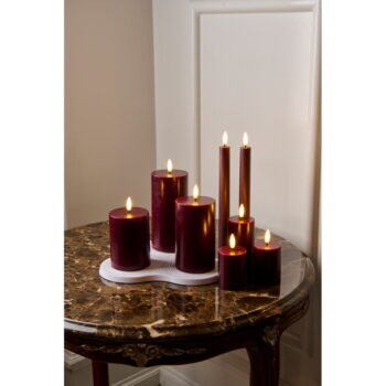 LED sviečky v súprave 3 ks (výška  15 cm) Sille – Sirius – Obrázok 2