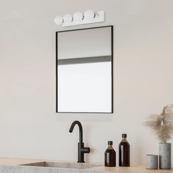 Biele nástenné svietidlo Mirro – Opviq lights - Image 3