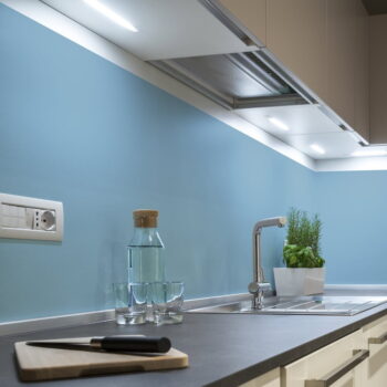 Samolepka na stenu 200x60 cm Sky Blue - Ambiance - Image 3