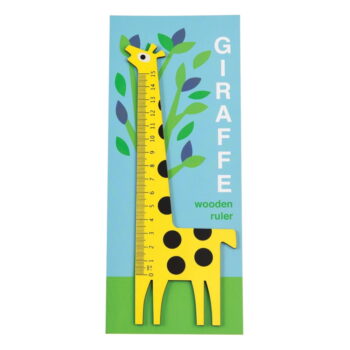 Drevené pravítko v tvare žirafy Rex London Yellow Giraffe - Image 2