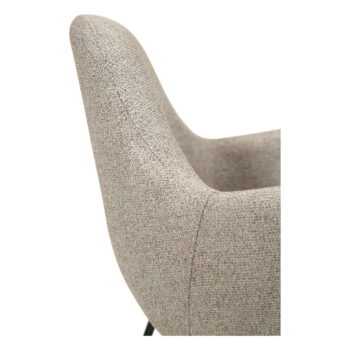 Béžové kreslo z textílie buklé Zimmer – DAN-FORM Denmark - Image 8