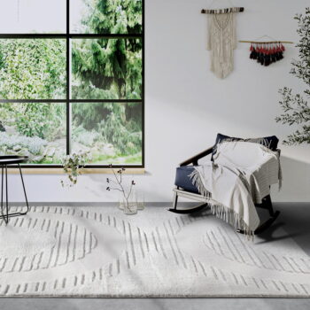 Krémovobiely koberec 160x235 cm Bartoux Cream White – Elle Decoration - Image 2