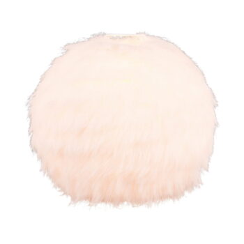 Krémová stolová lampa (výška 24 cm) Furry - Trio – Obrázok 4