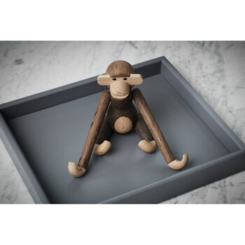 Soška z masívneho dubového dreva Kay Bojesen Denmark Monkey – Obrázok 4