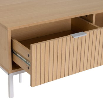 Konferenčný stolík v prírodnej farbe 50x110 cm Mid-Lines – Casa Selección - Image 4