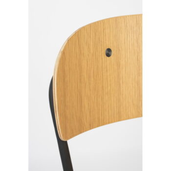Barové stoličky v súprave 2 ks v prírodnej farbe 89 cm Jolien - White Label - Image 11