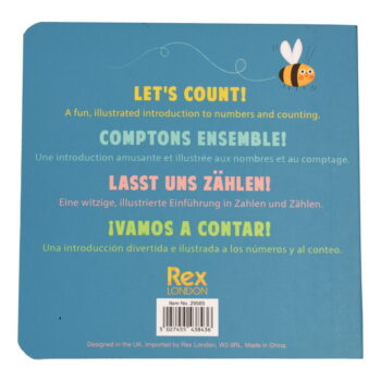 Interaktívna hračka First Numbers Book Animals – Rex London – Obrázok 5