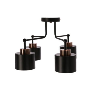 Čierne kovové stropné svietidlo Olena - Candellux Lighting - Image 2
