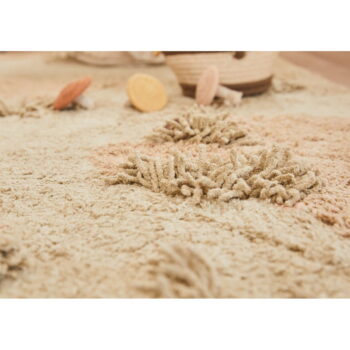 Béžový bavlnený detský hrací koberec 120x160 cm Mushroom Forest – Lorena Canals – Obrázok 7