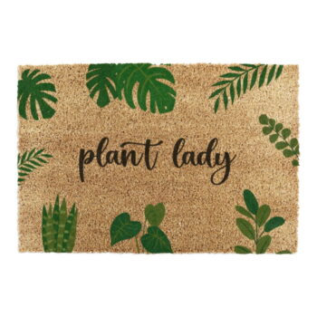 Rohožka z kokosového vlákna 40x60 cm Plant Lady – Artsy Doormats