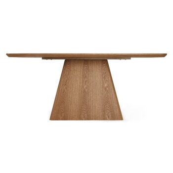 Jedálenský stôl s doskou v dubovom dekore v prírodnej farbe 90x180 cm Star – Furnhouse - Image 2