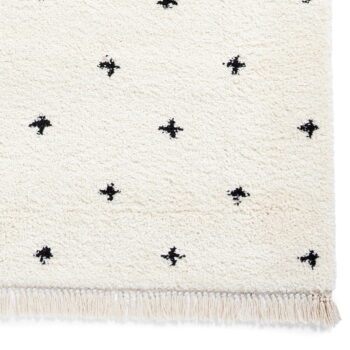 Bielo-čierny koberec Think Rugs Boho Dots, 120 x 170 cm - Image 5