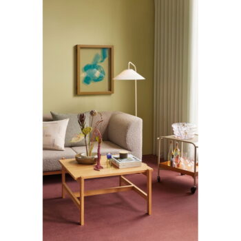 Konferenčný stolík s doskou v dubovom dekore v prírodnej farbe 80x80 cm Dash – Hübsch - Image 5