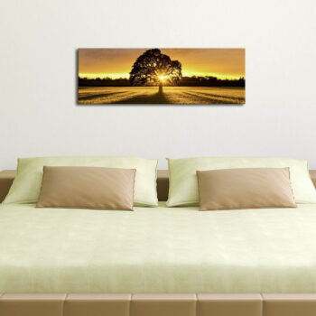Podsvietený obraz Wallity Tree, 90 × 30 cm - Image 3
