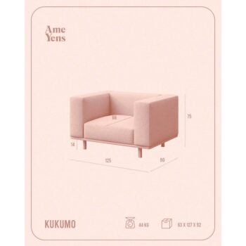 Tmavozelené zamatové relaxačné kreslo Kukumo – Ame Yens - Image 7
