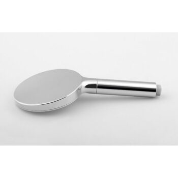 Plastová sprchová hlavica v lesklo striebornej farbe ø 12 cm – Sapho – Obrázok 4