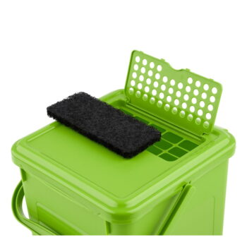 Náhradný uhlíkový filter do nádoby na kompostovateľný odpad 3 ks - Rotho – Obrázok 3