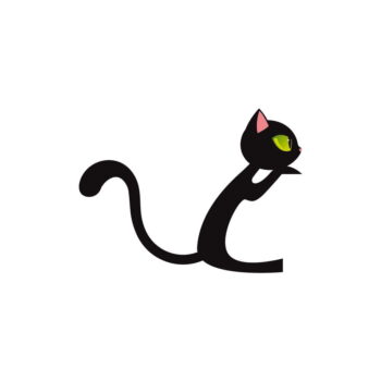 Samolepka Fanastick Black Cat – Obrázok 2