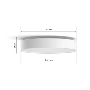 LED inteligentné stropné svietidlo 19 W Enrave – Philips Hue - Image 6