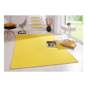 Žltý koberec Hanse Home Fancy, 80 × 200 cm – Obrázok 2