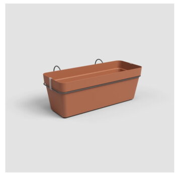 Závesný samozavlažovací kvetináč z recyklovaného plastu 50 cm Capri – Artevasi - Image 2