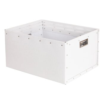 Biele kartónové úložné boxy v súprave 3 ks Ture – Bigso Box of Sweden - Image 8
