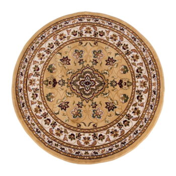 Béžový okrúhly koberec ø 133 cm Sherbone – Flair Rugs