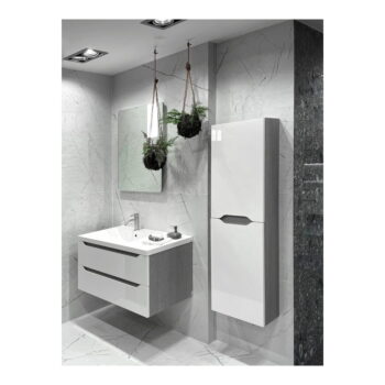 Biele umývadlo z liateho mramoru 90x48 cm Luciola – Sapho – Obrázok 2