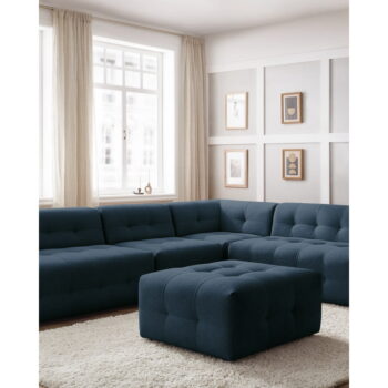 Tmavomodrá rohová pohovka (pravý roh) Kleber - Bobochic Paris - Image 7
