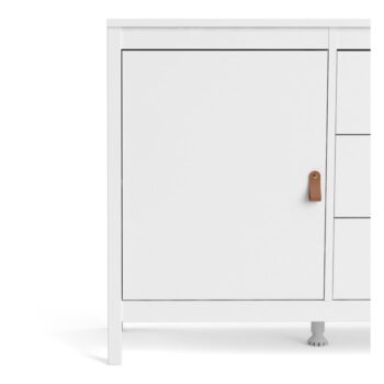 Biela nízka komoda 151x80 cm Madrid – Tvilum - Image 7