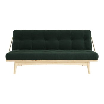 Menčestrová variabilná pohovka Karup Design Folk Raw/Dark Green