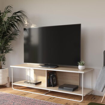 TV stolík v dekore brezy 153x48 cm Dante - Queer Eye - Image 6