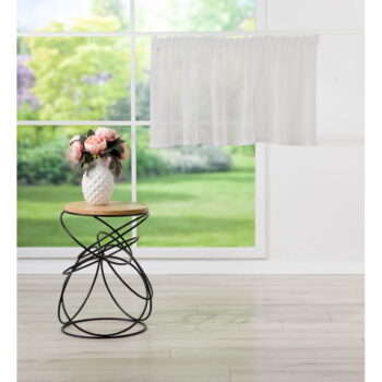 Biela voálová záclona 150x50 cm Avenue – Mendola Fabrics - Image 5