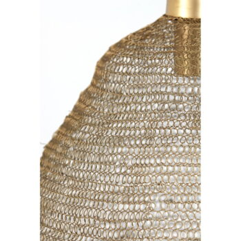 Závesné svietidlo v bronzovej farbe s kovovým tienidlom ø 38 cm Nina – Light & Living - Image 9