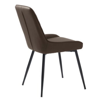 Tmavohnedá jedálenská stolička Milton – Unique Furniture – Obrázok 3
