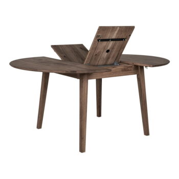 Okrúhly rozkladací jedálenský stôl z dubového dreva ø 118 cm Metz – House Nordic - Image 6