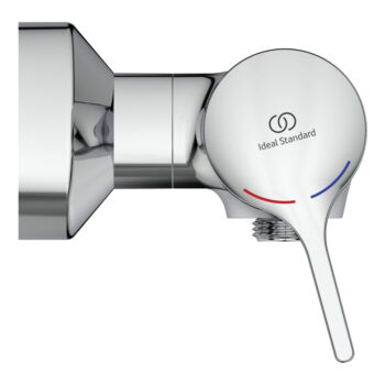 Sprchová nástenná batéria v lesklo striebornej farbe Melange – Ideal Standard - Image 3