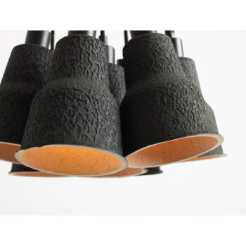 Čierne závesné svietidlo ø 32 cm Celulo – CustomForm – Obrázok 4