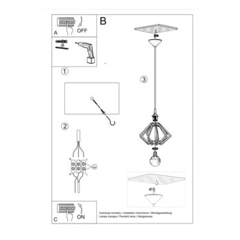 Závesné svietidlo v prírodnej farbe s dreveným tienidlom ø 27,5 cm Toranja – Nice Lamps - Image 6
