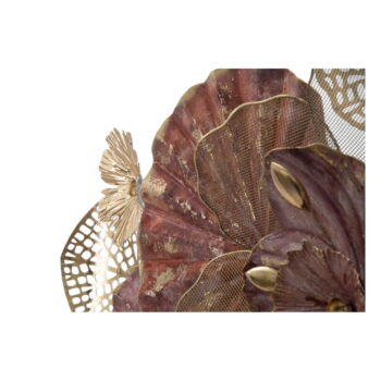 Kovová závesná dekorácia Mauro Ferretti Flowery, 118 x 58 cm - Image 5