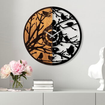 Nástenné hodiny ø 56 cm Birds – Wallity - Image 3