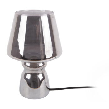 Sivá sklenená stolová lampa Leitmotiv Classic Glass, ø 16 cm - Image 3