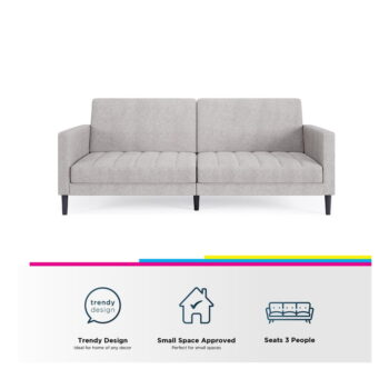 Sivá rozkladacia pohovka 200 cm Liam - Queer Eye - Image 10