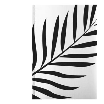 Biely záves 140x300 cm Foliage – Blanc - Image 3